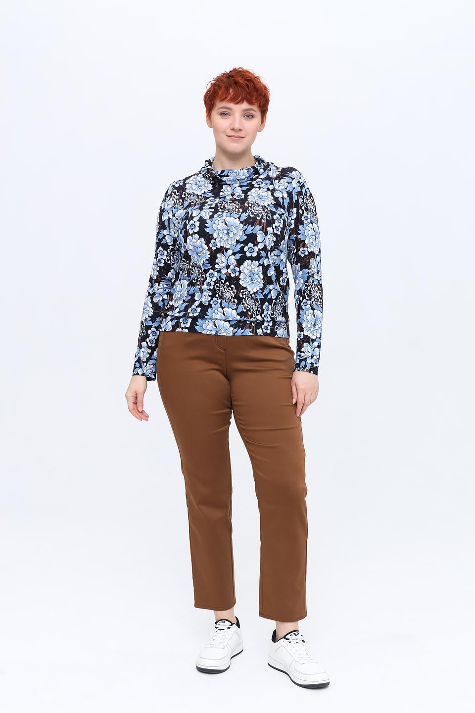 Блуза Frank Walder с цветочным принтом