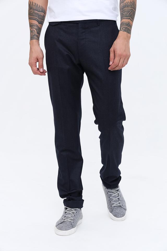 Брюки Berwich синие шерстяные