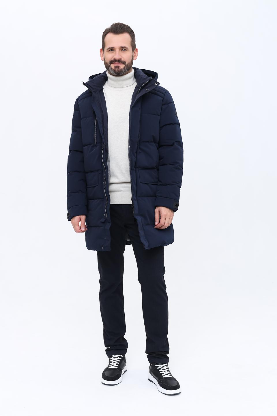 Пальто Lerros стеганое синее