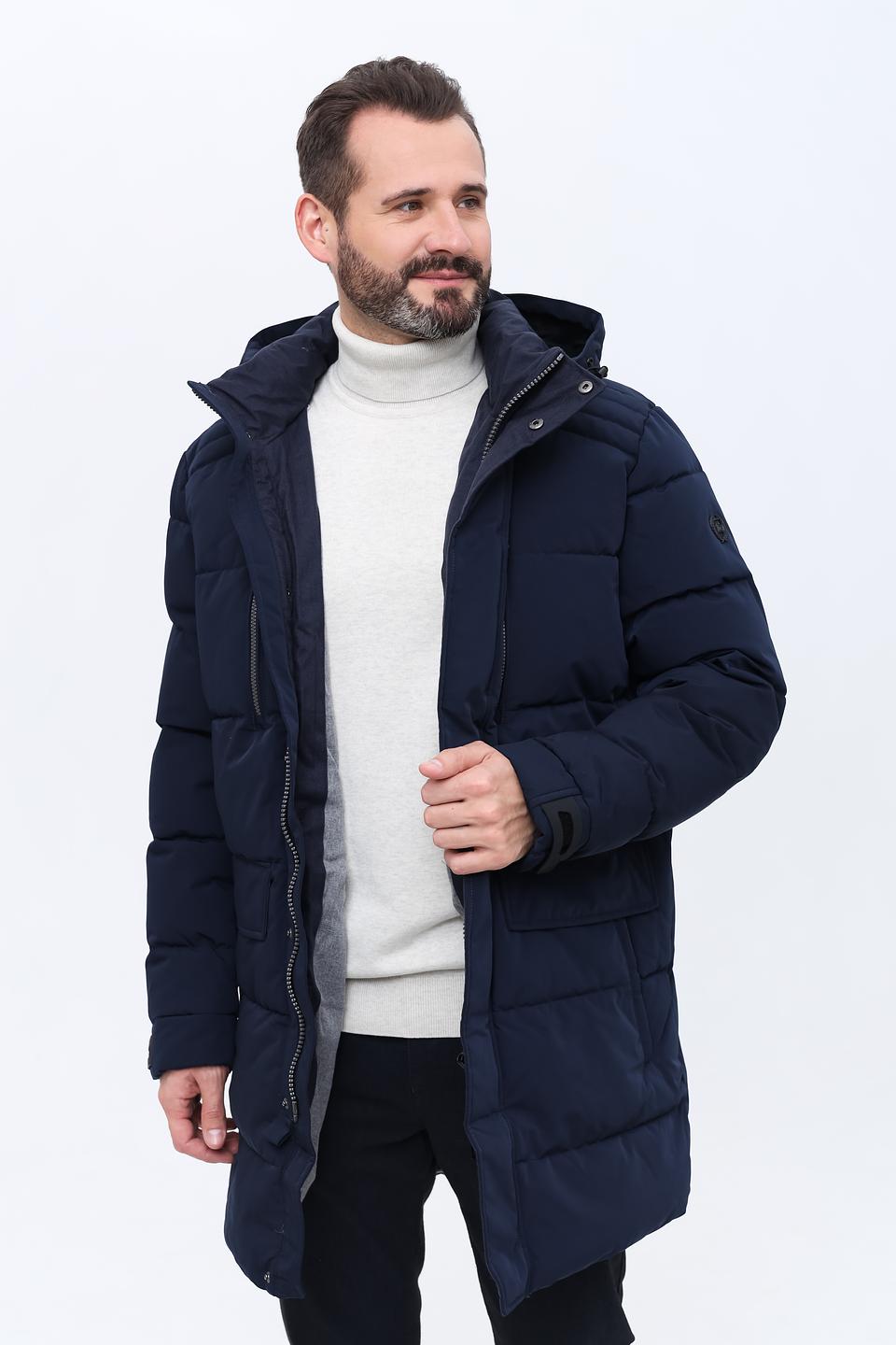 Пальто Lerros стеганое синее