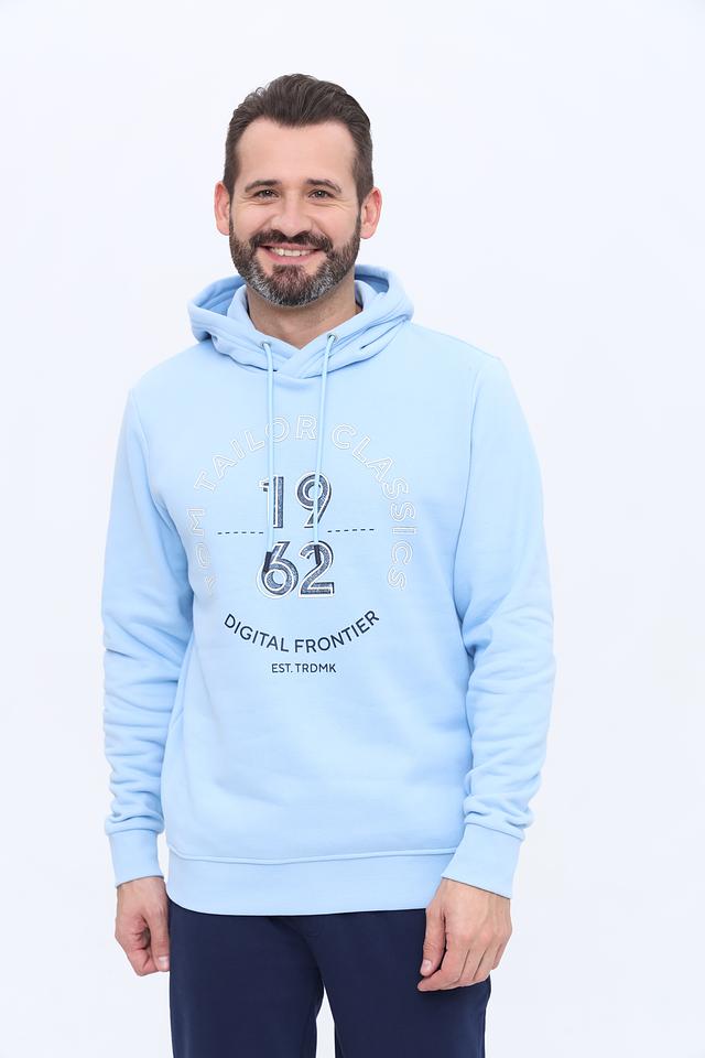 Толстовка Tom Tailor Classics голубая