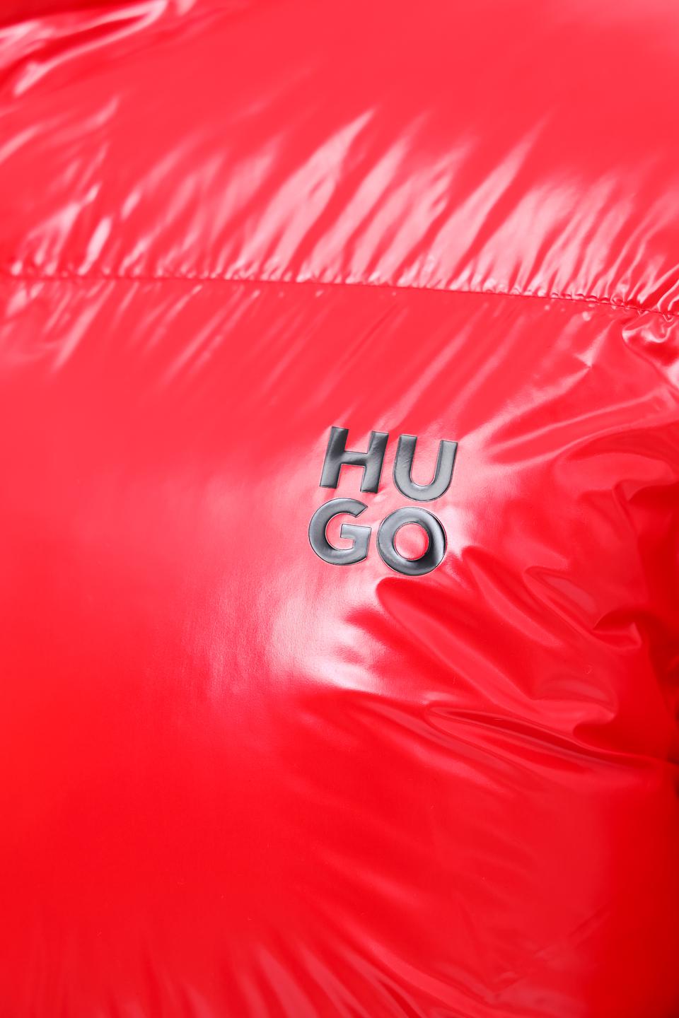 Куртка Hugo красная стеганая