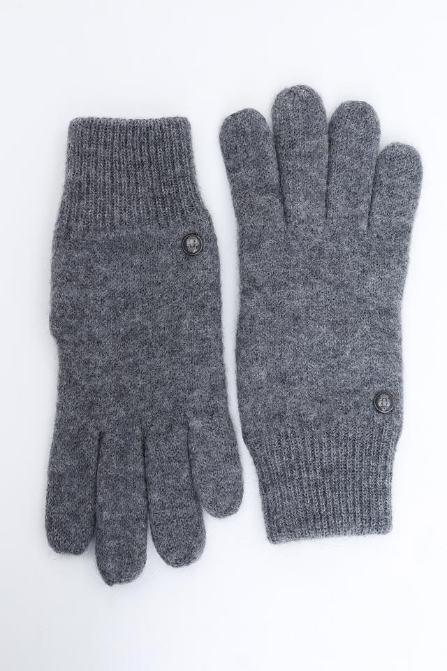 Перчатки Roeckl серые вязаные