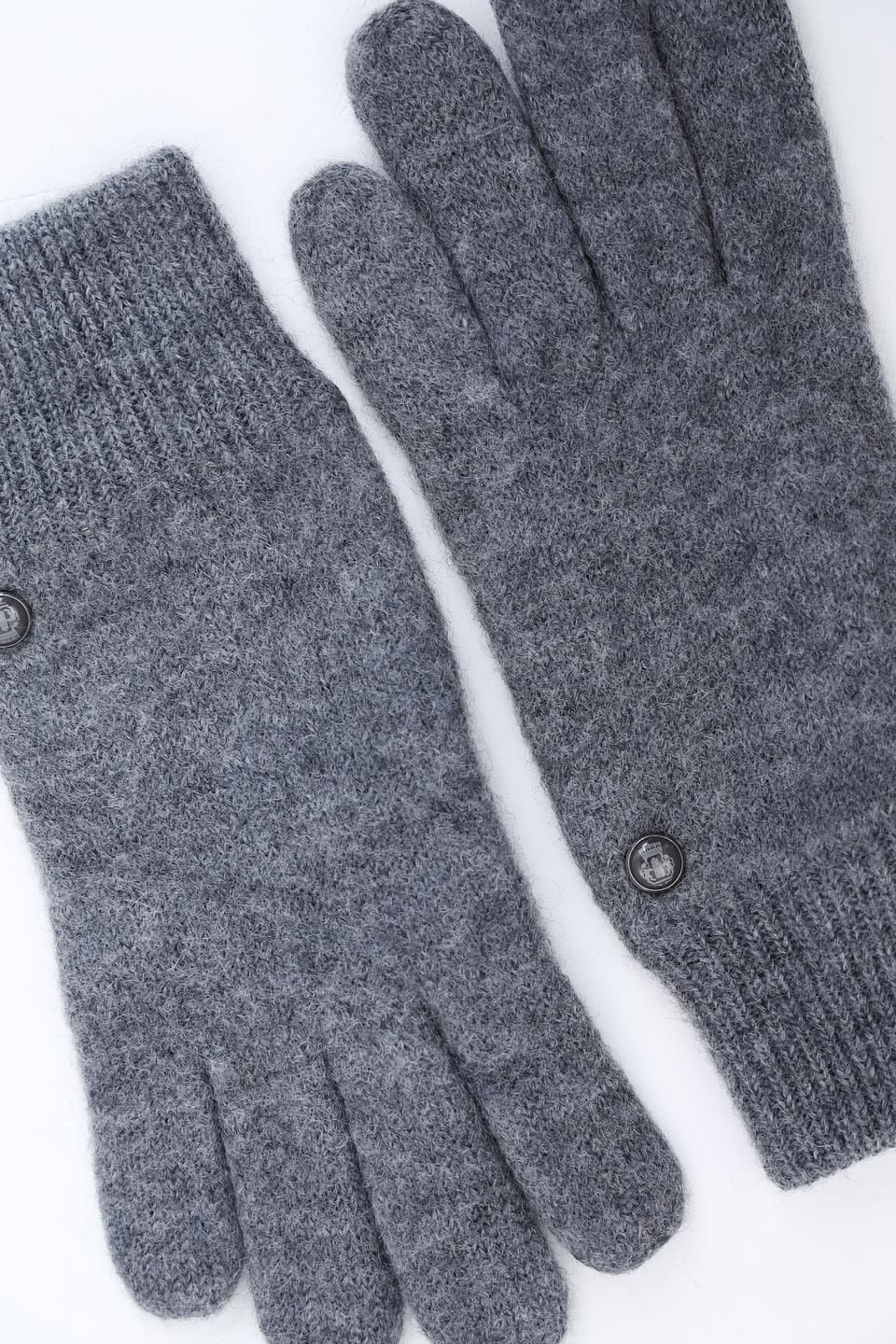 Перчатки Roeckl серые вязаные