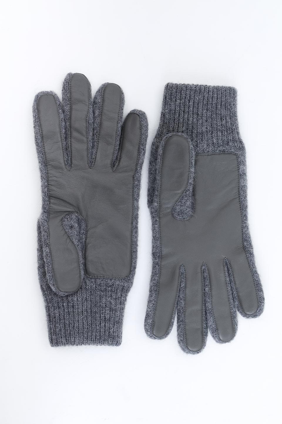 Перчатки Roeckl серые вязаные