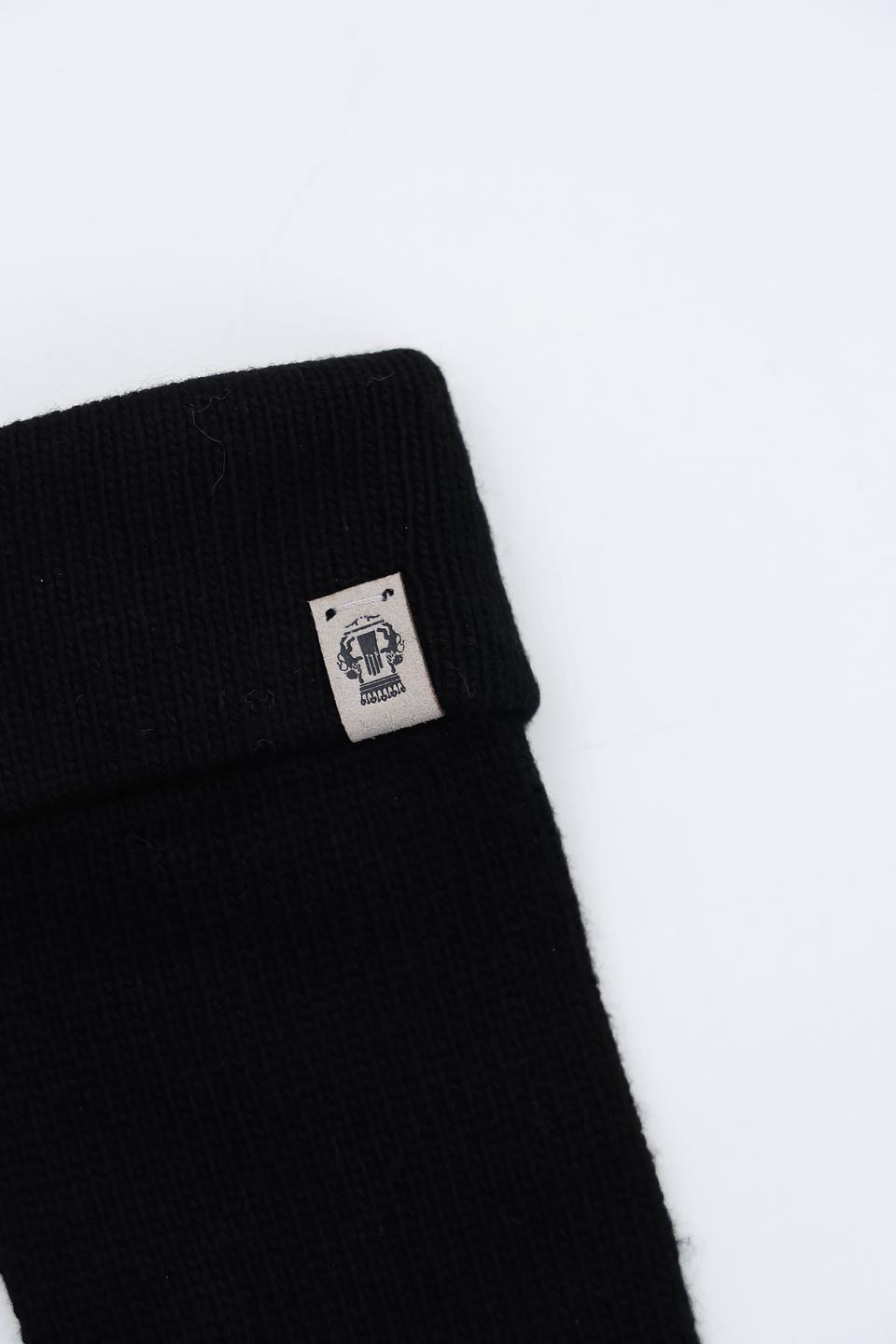 Перчатки Roeckl чёрные вязаные