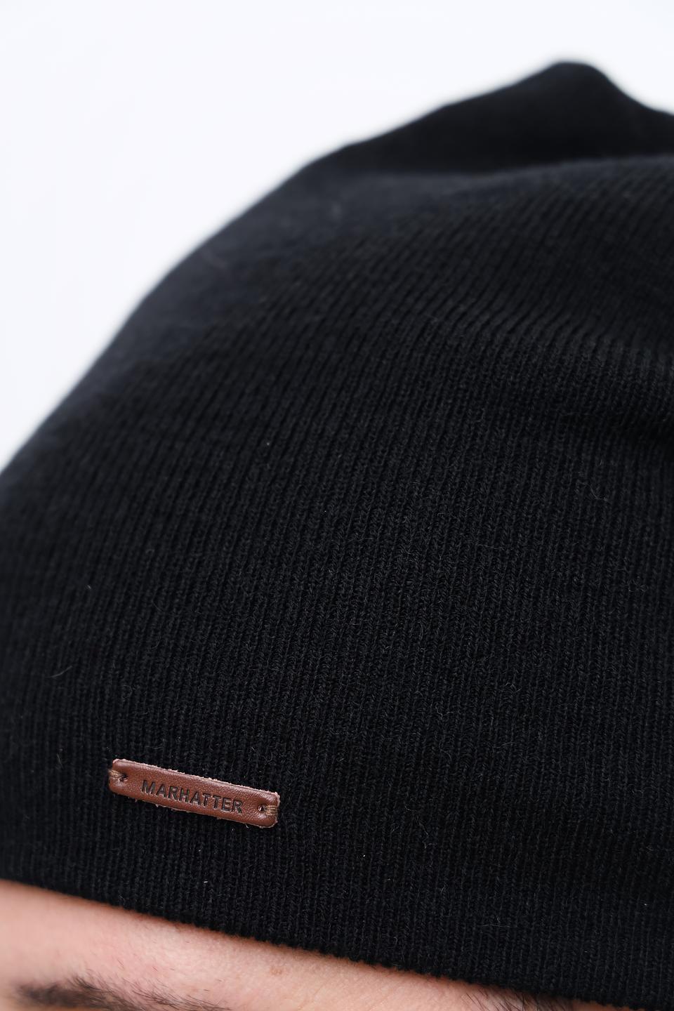 Шапка Marhatter чёрная