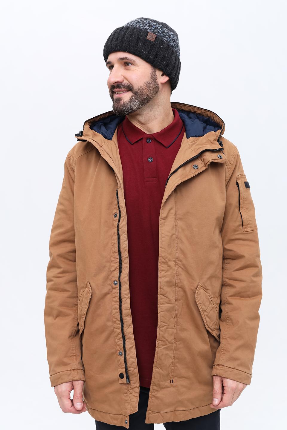 Шапка Marhatter мужская чёрная с узором