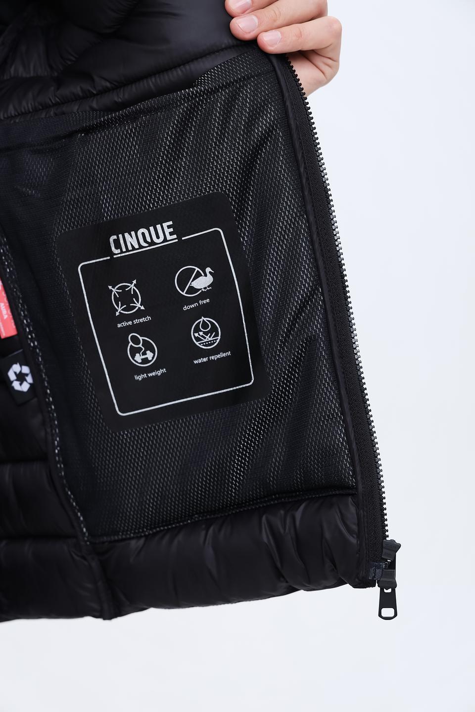 Куртка Cinque стеганая чёрная