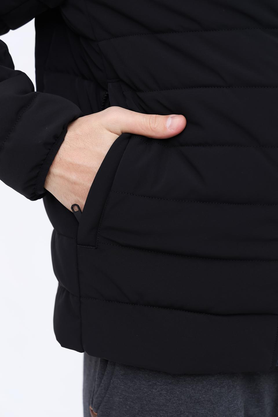 Куртка Cinque стеганая чёрная