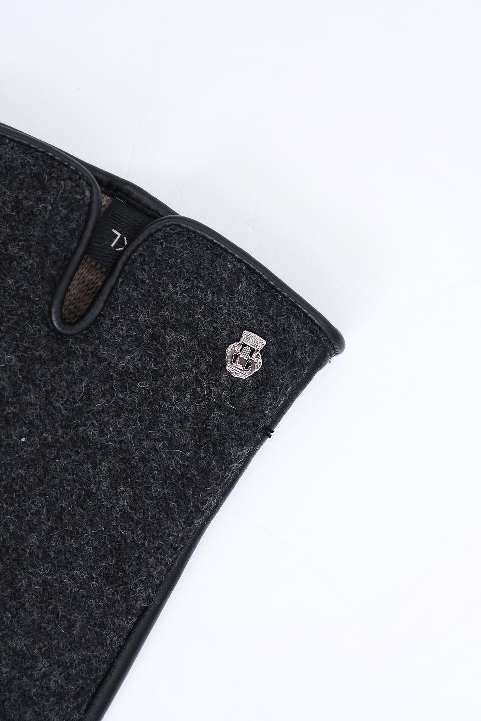 Перчатки Roeckl комбинированные чёрные