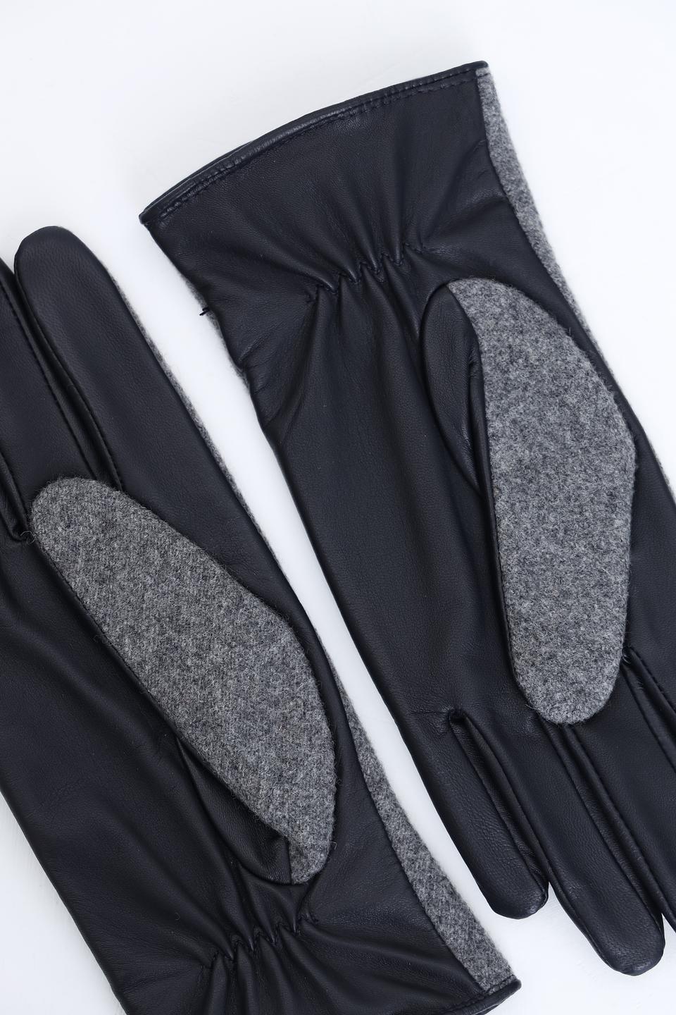 Перчатки Roeckl серые с черным