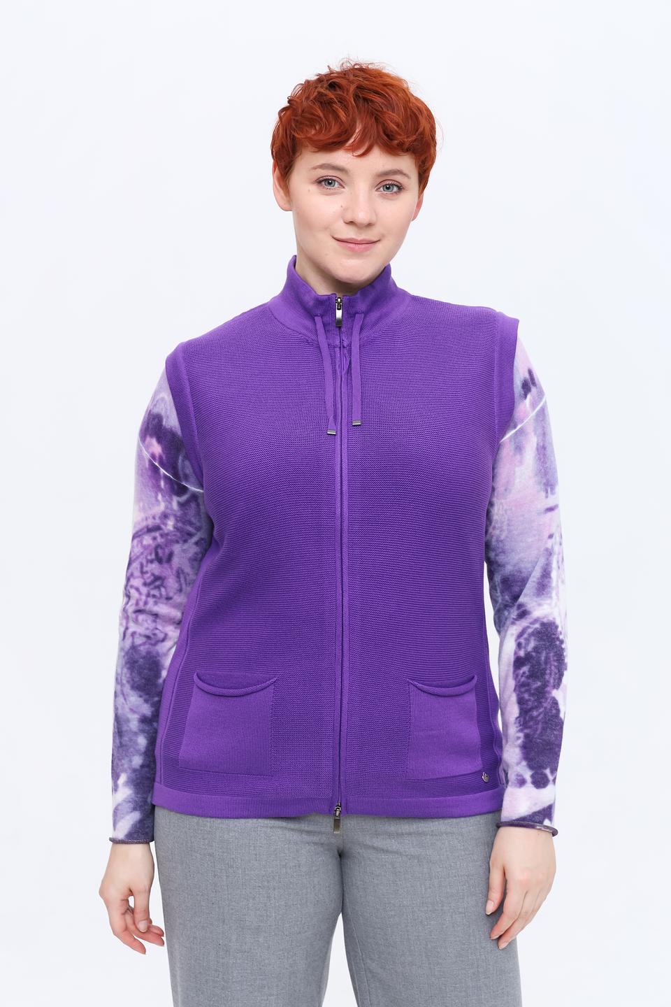Жилет Rabe collection фиолетовый