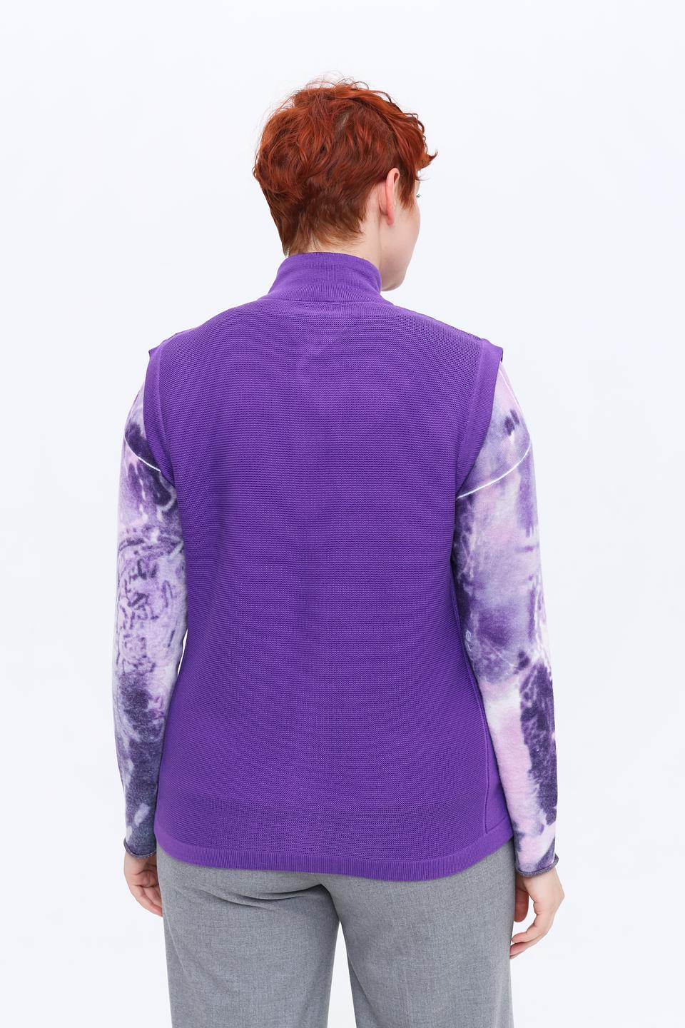 Жилет Rabe collection фиолетовый