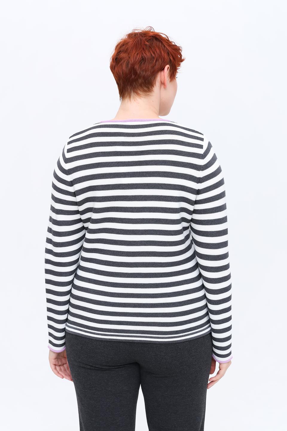 Пуловер Rabe collection в полоску