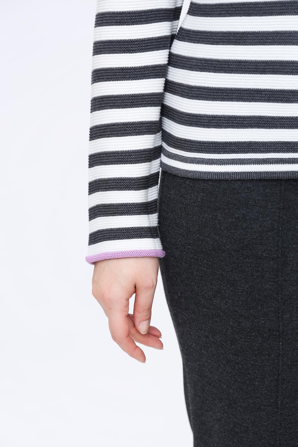 Пуловер Rabe collection в полоску