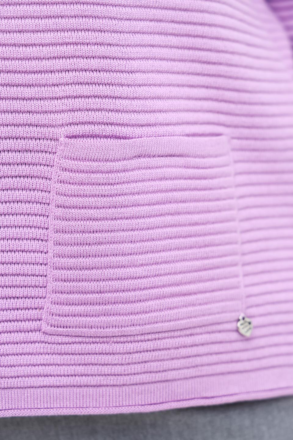 Пуловер Rabe collection лавандовый