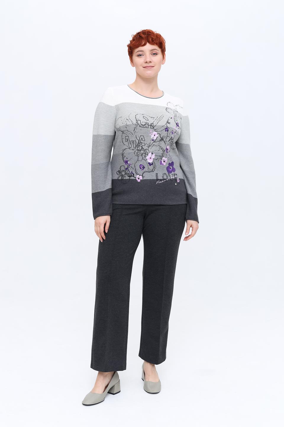 Пуловер Rabe collection с принтом