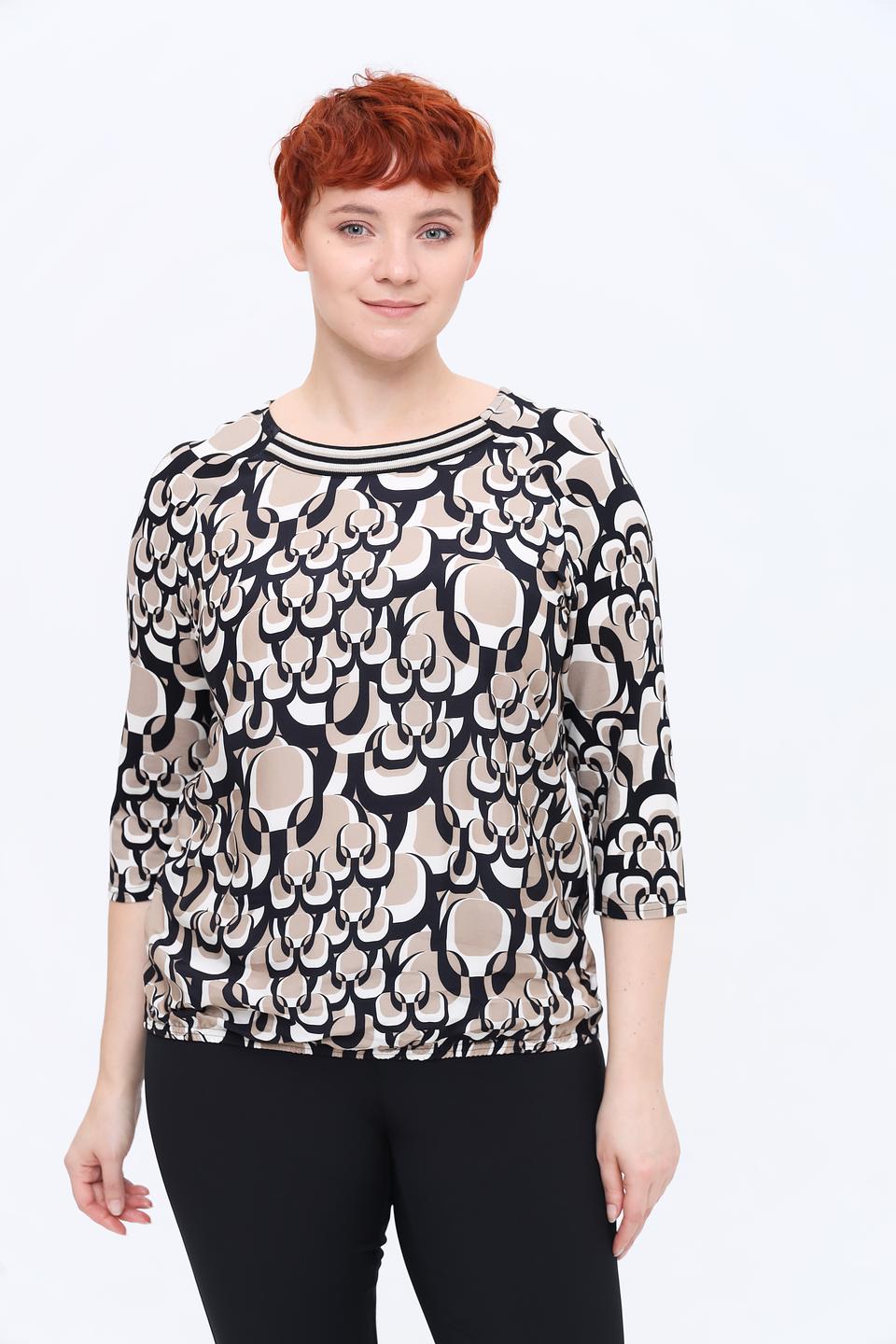 Лонгслив Frank Walder с принтом