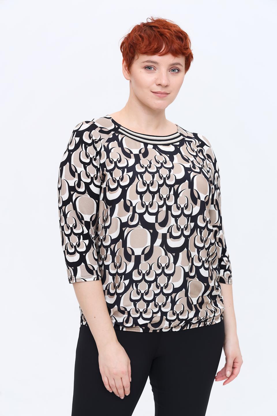 Лонгслив Frank Walder с принтом