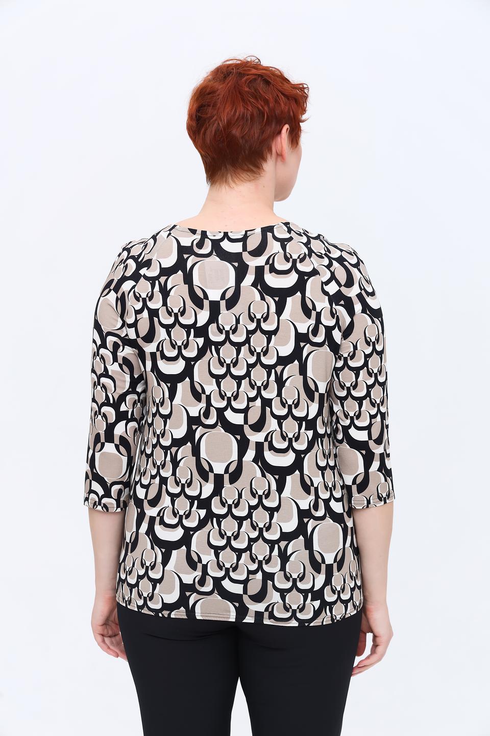 Лонгслив Frank Walder с принтом