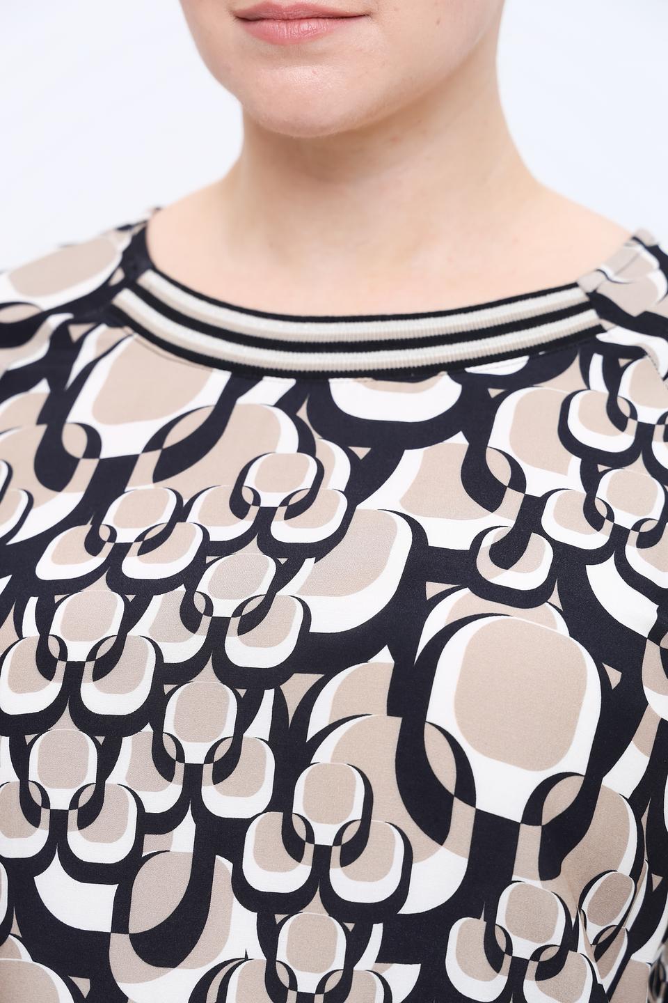 Лонгслив Frank Walder с принтом