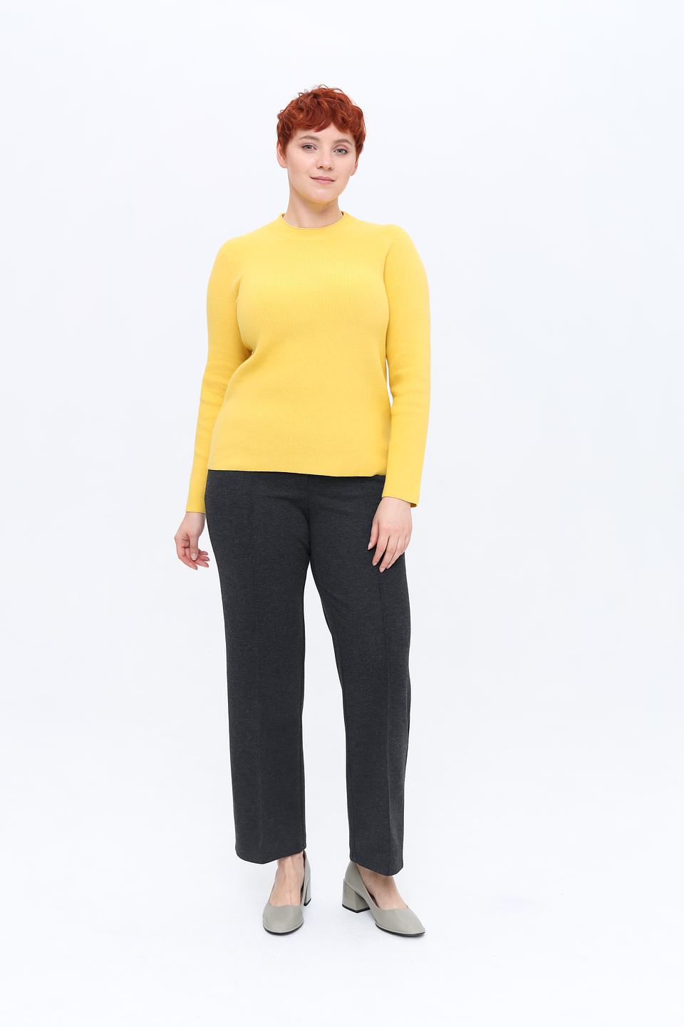 Пуловер Rabe collection жёлтый