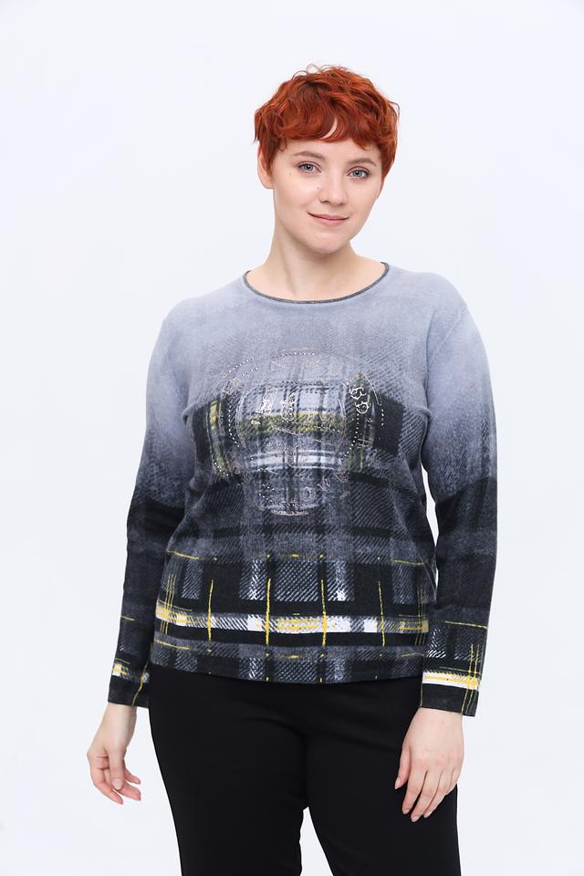 Пуловер Rabe collection в клетку