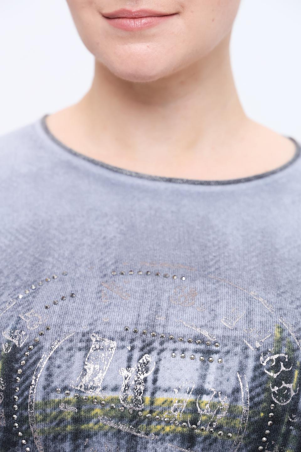 Пуловер Rabe collection в клетку