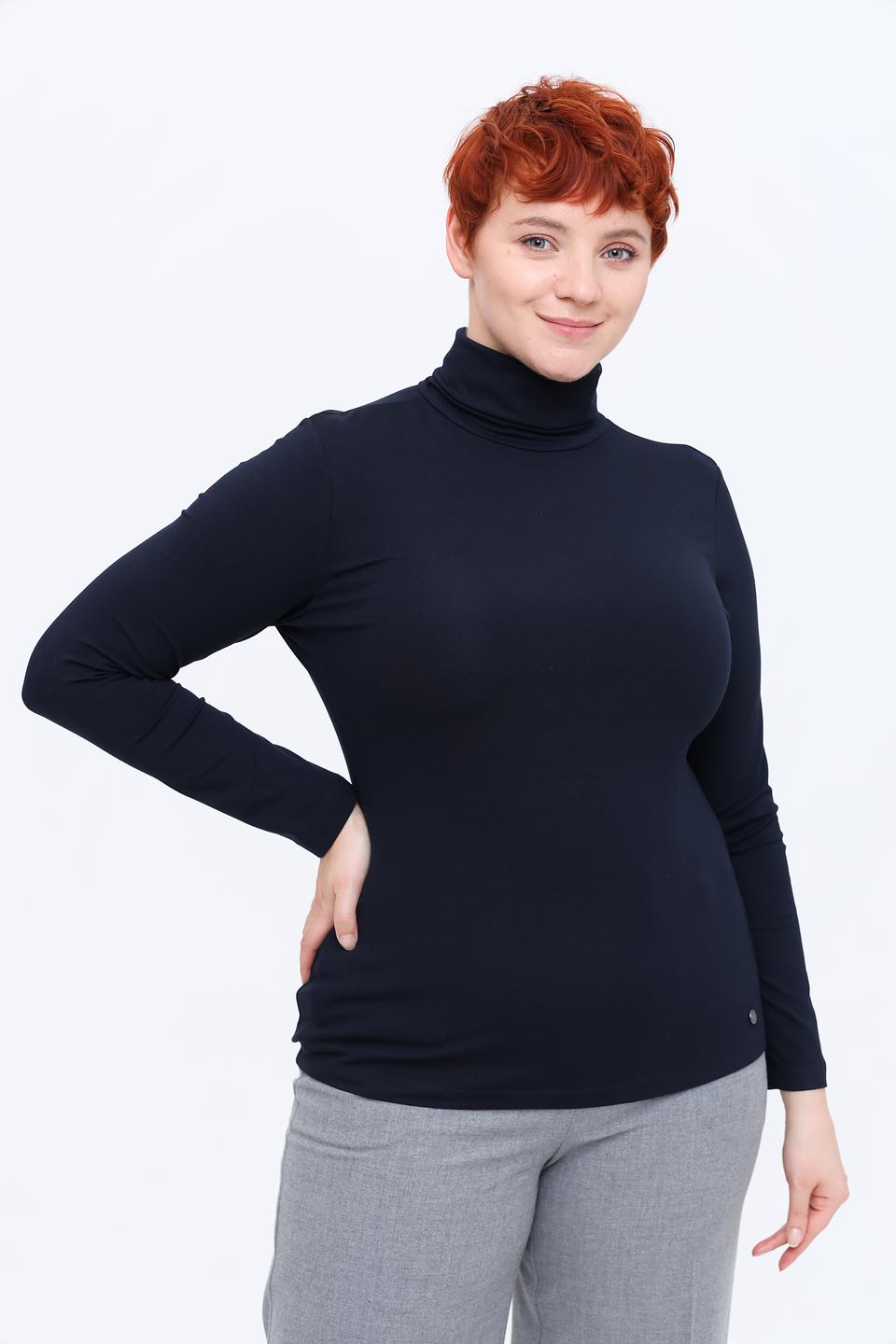 Водолазка Lecomte тёмно-синяя