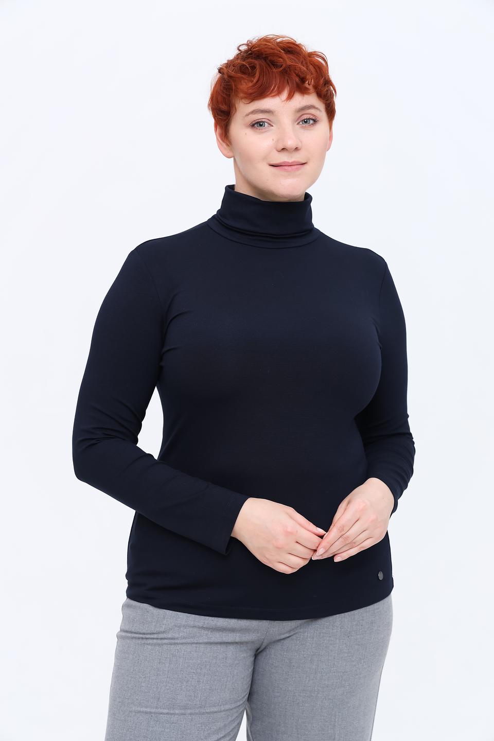 Водолазка Lecomte тёмно-синяя