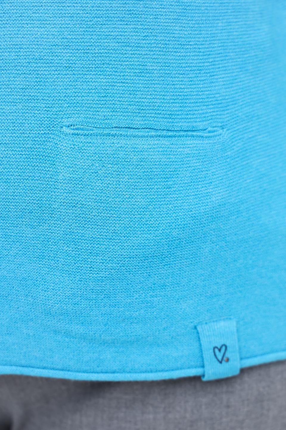 Пуловер Rabe collection бирюзовый