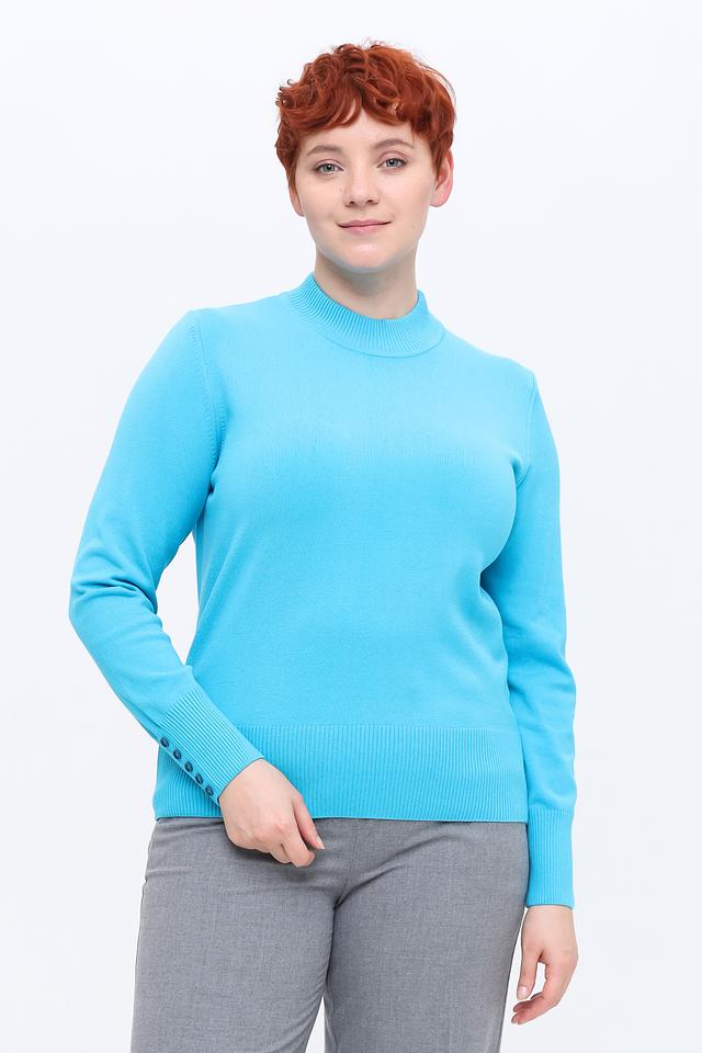 Пуловер Rabe collection бирюзовый