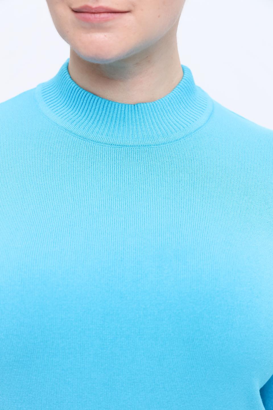 Пуловер Rabe collection бирюзовый