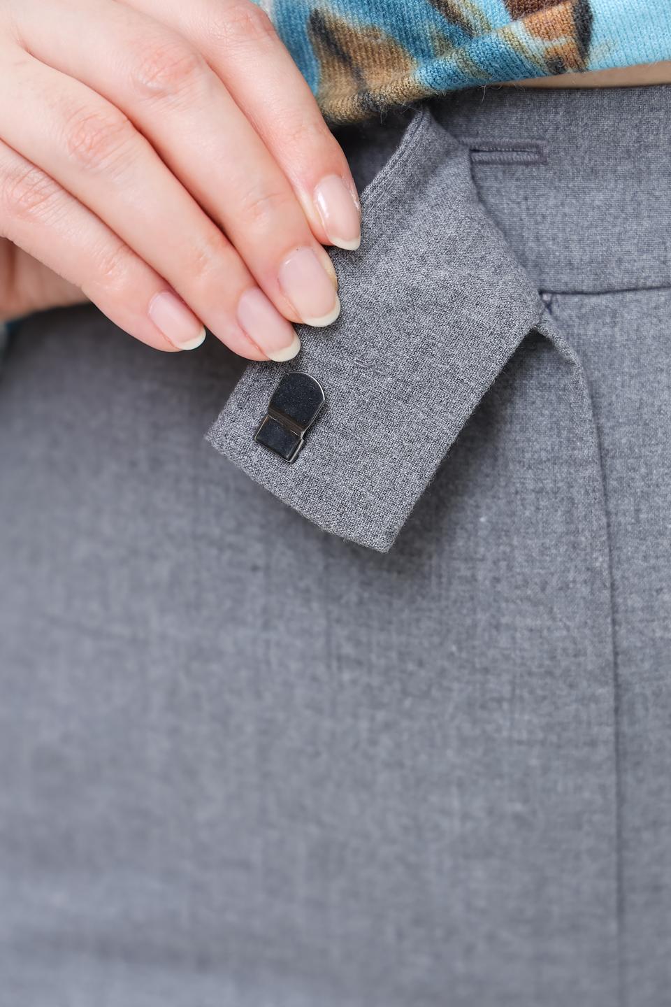 Брюки классические Lecomte серые