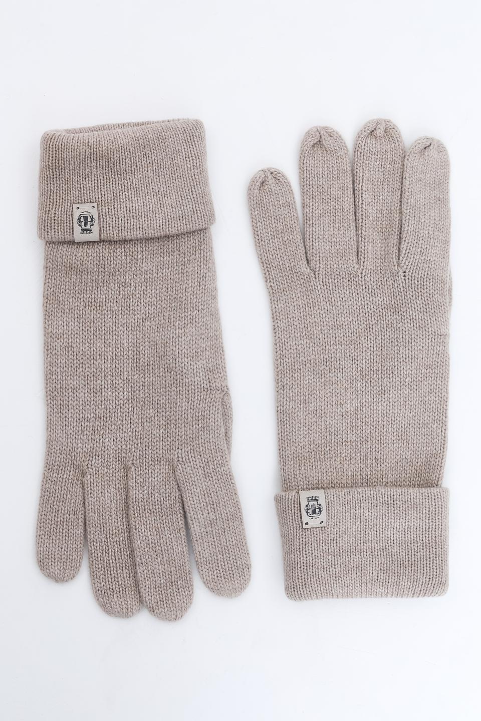 Перчатки Roeckl бежевые вязаные