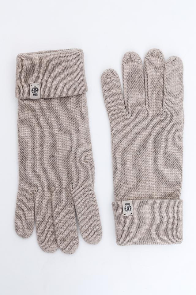 Перчатки Roeckl бежевые вязаные