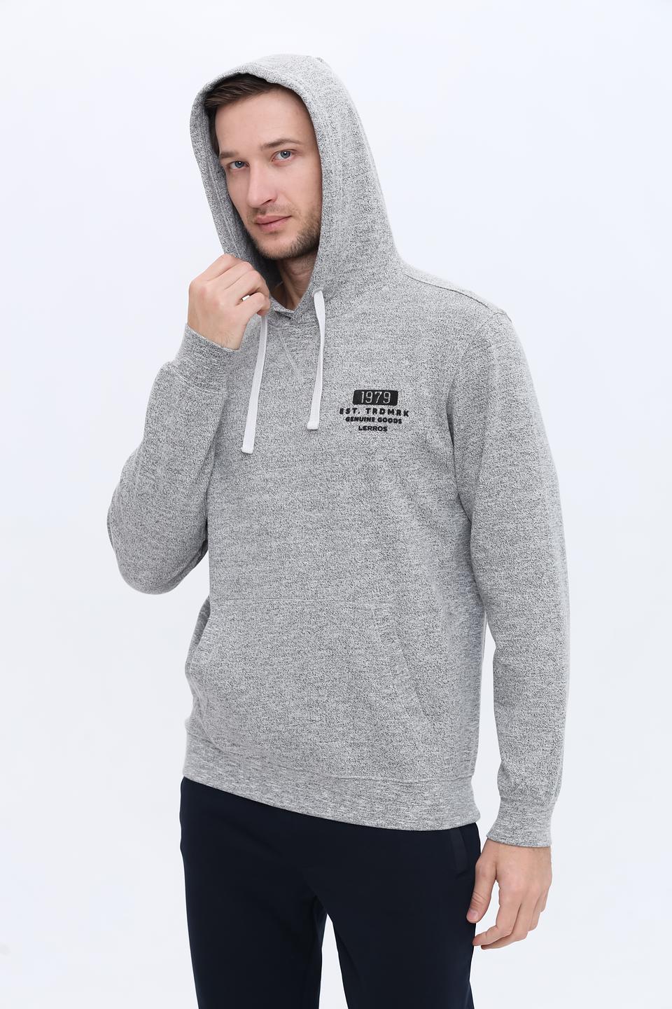 Толстовка Lerros меланж с логотипом
