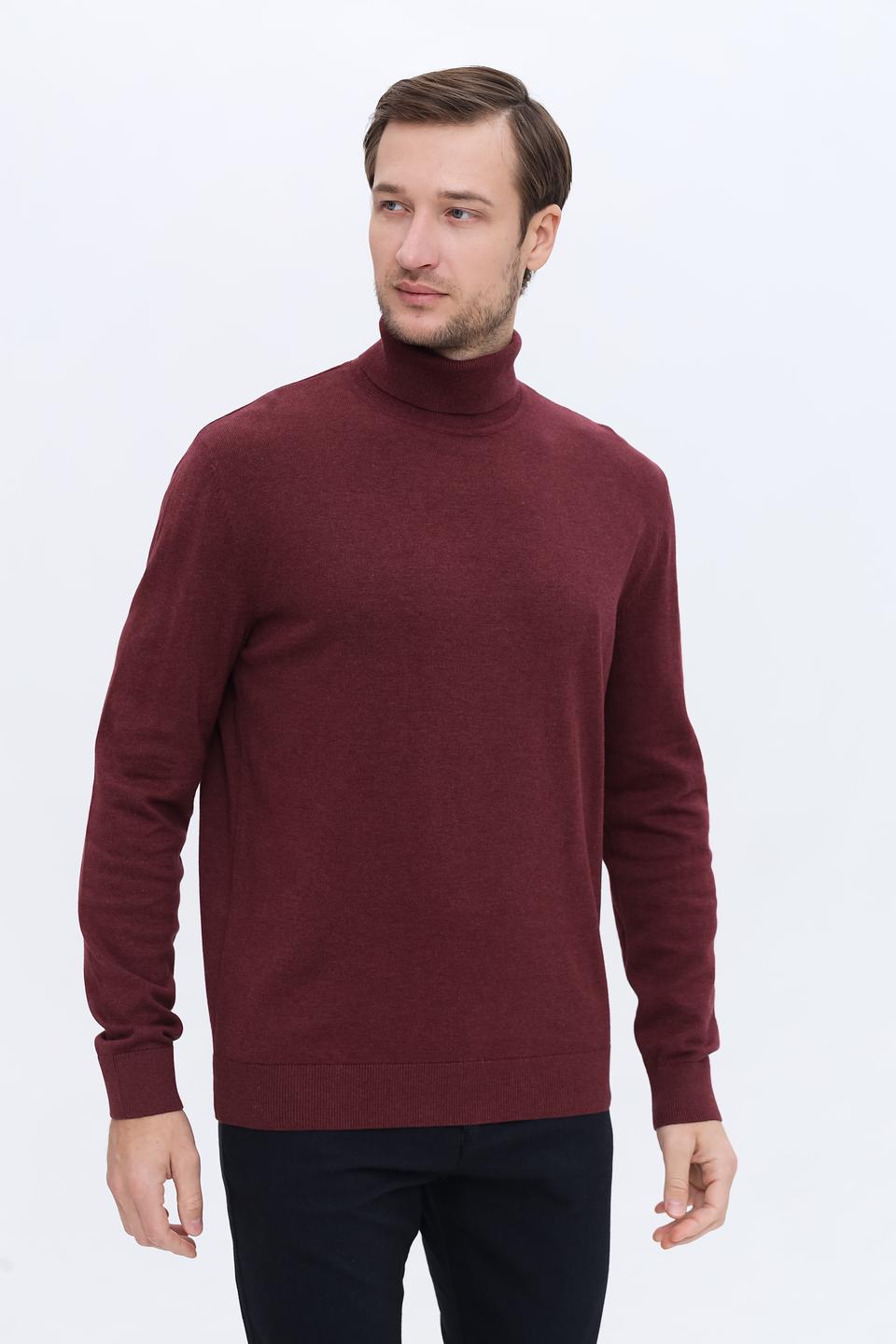 Водолазка Tom Tailor бордовая