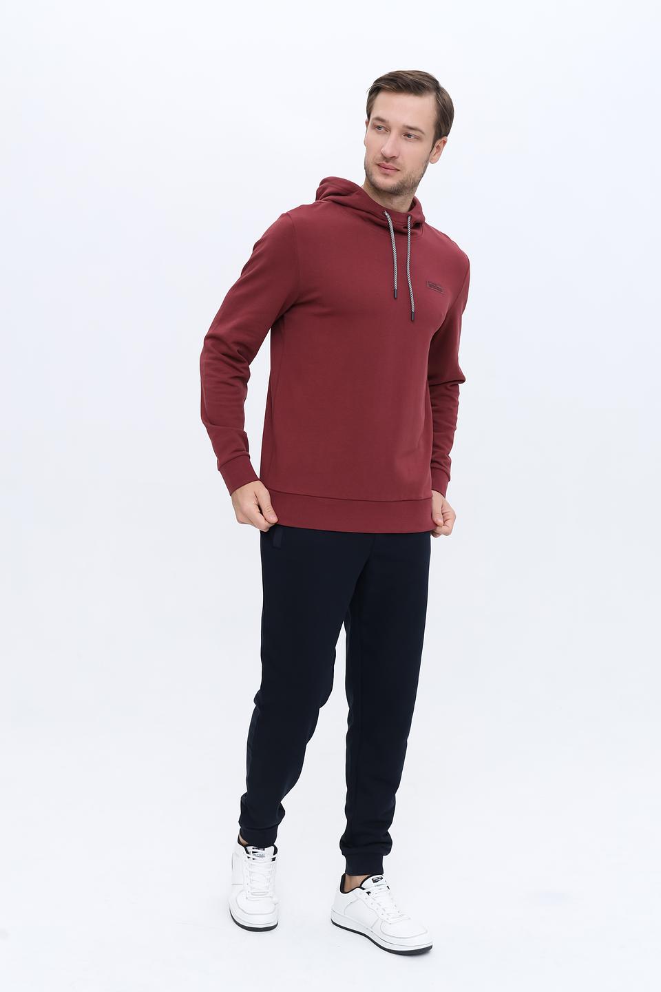 Толстовка Tom Tailor бордовая