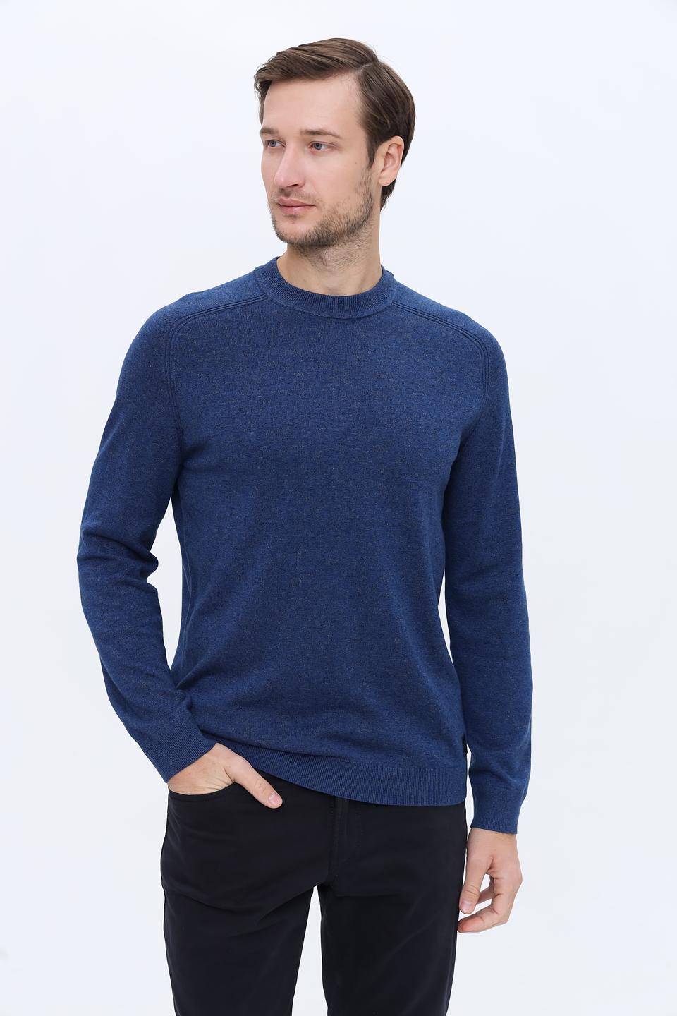 Джемпер Tom Tailor синий меланж