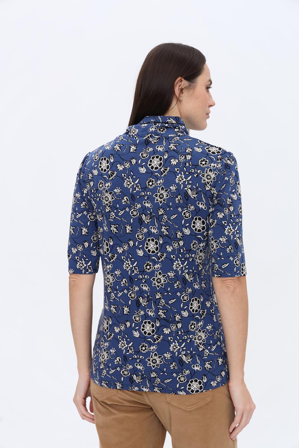 Водолазка More and More с цветочным принтом