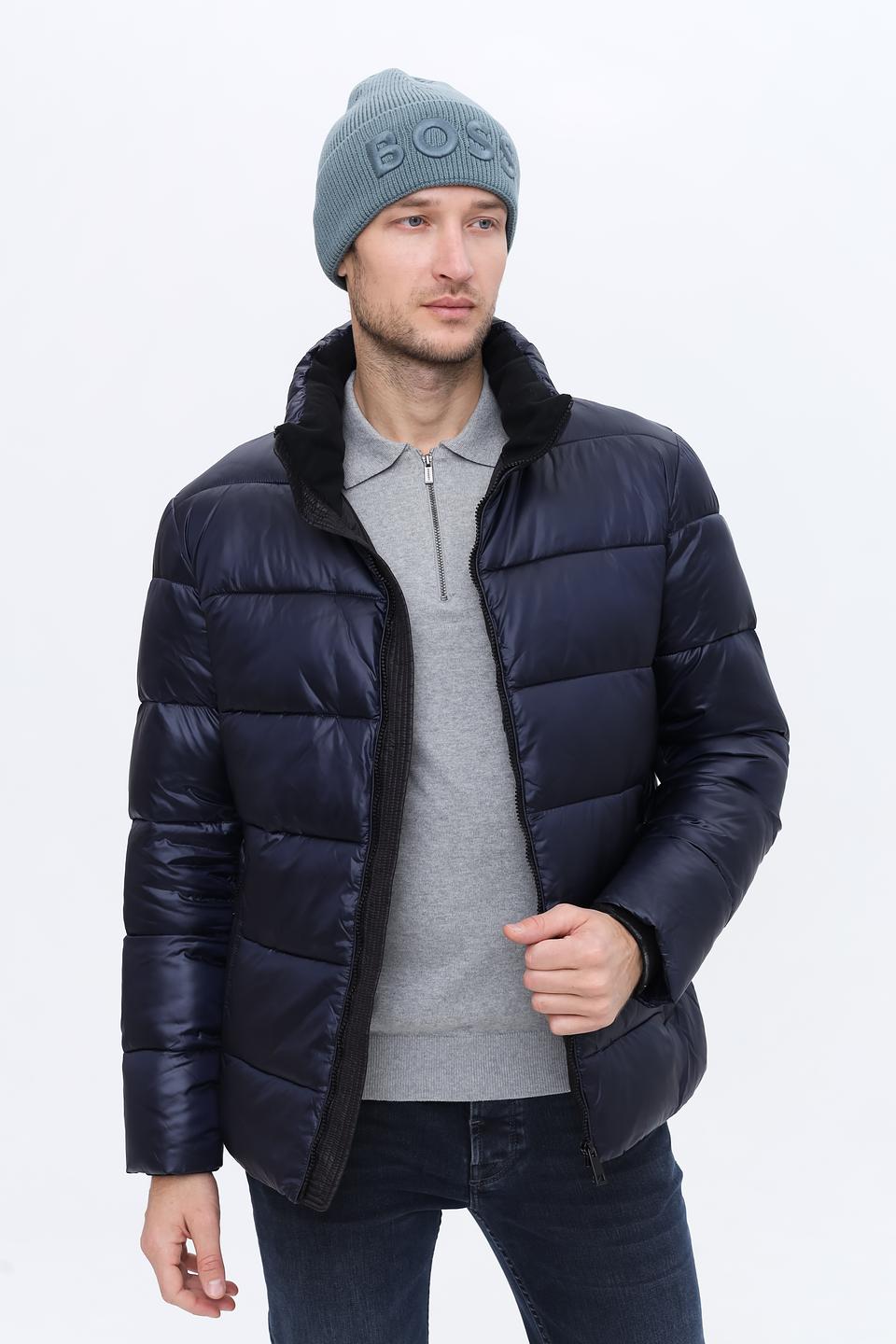 Шапка Boss Orange серая