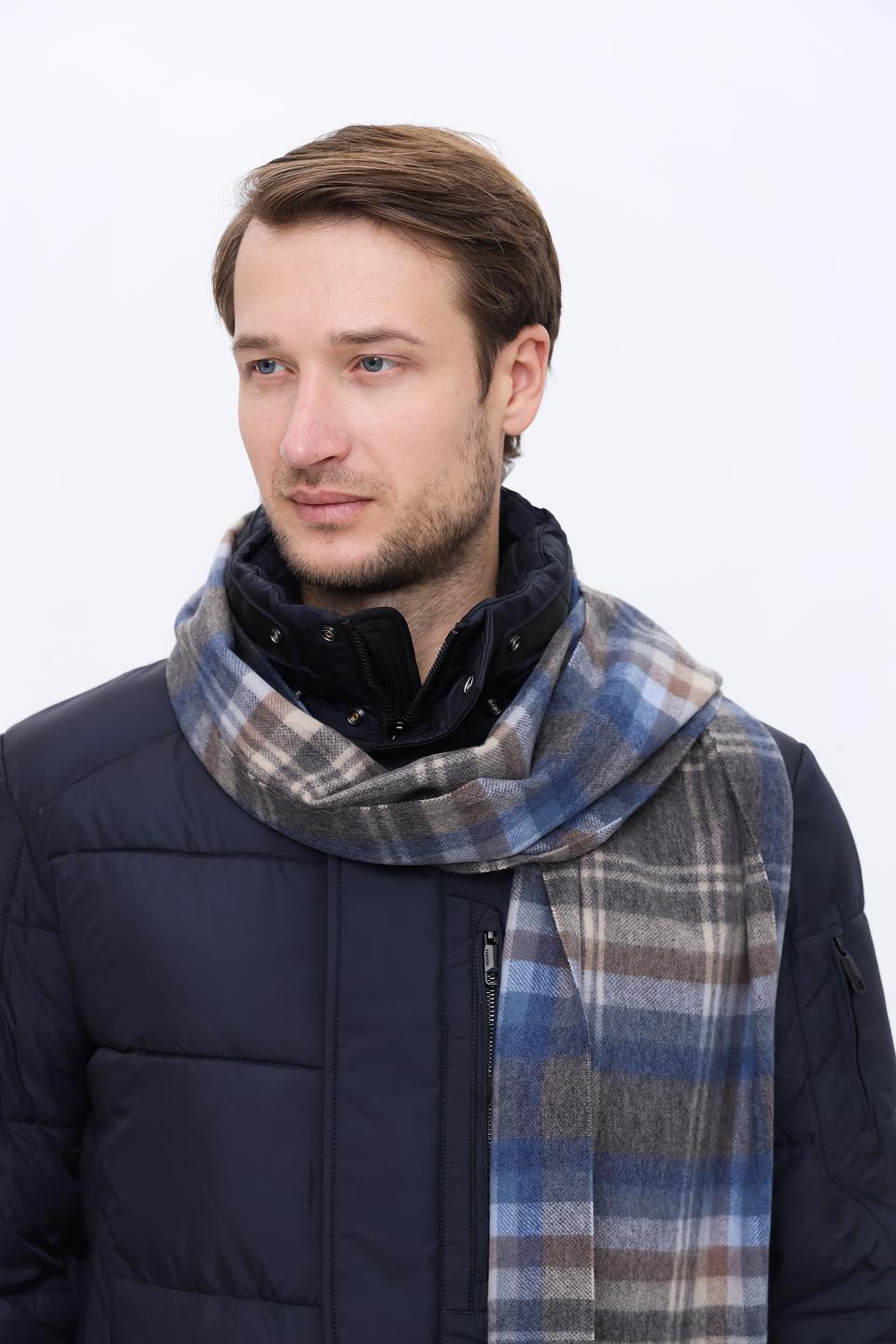 Шарф Bugatti ACC в клетку