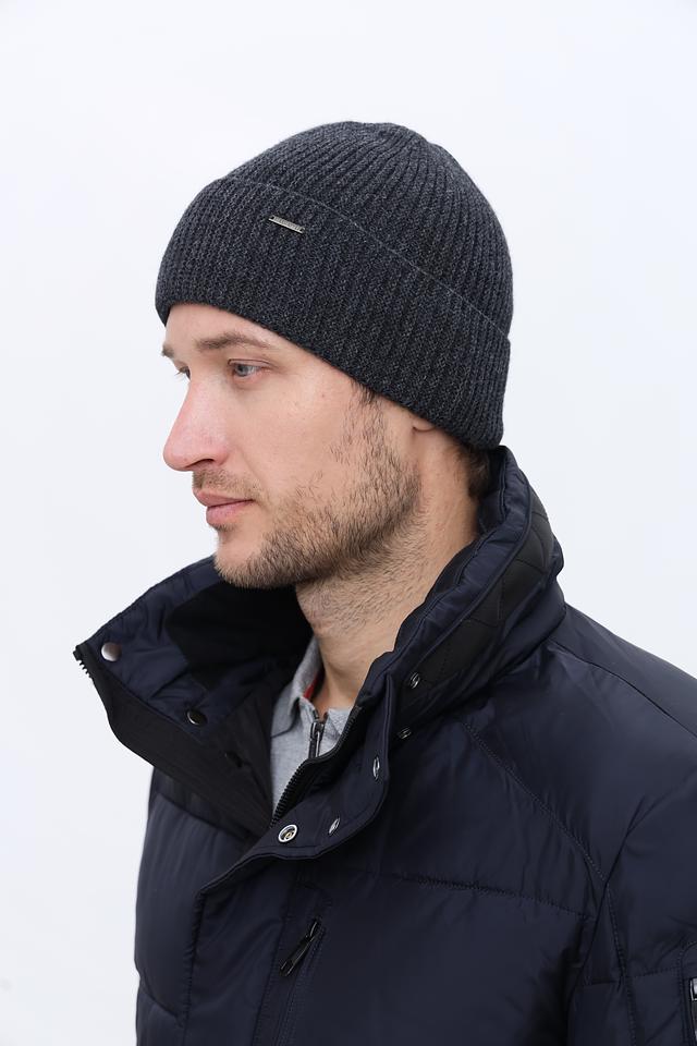 Шапка Marhatter мужская серая