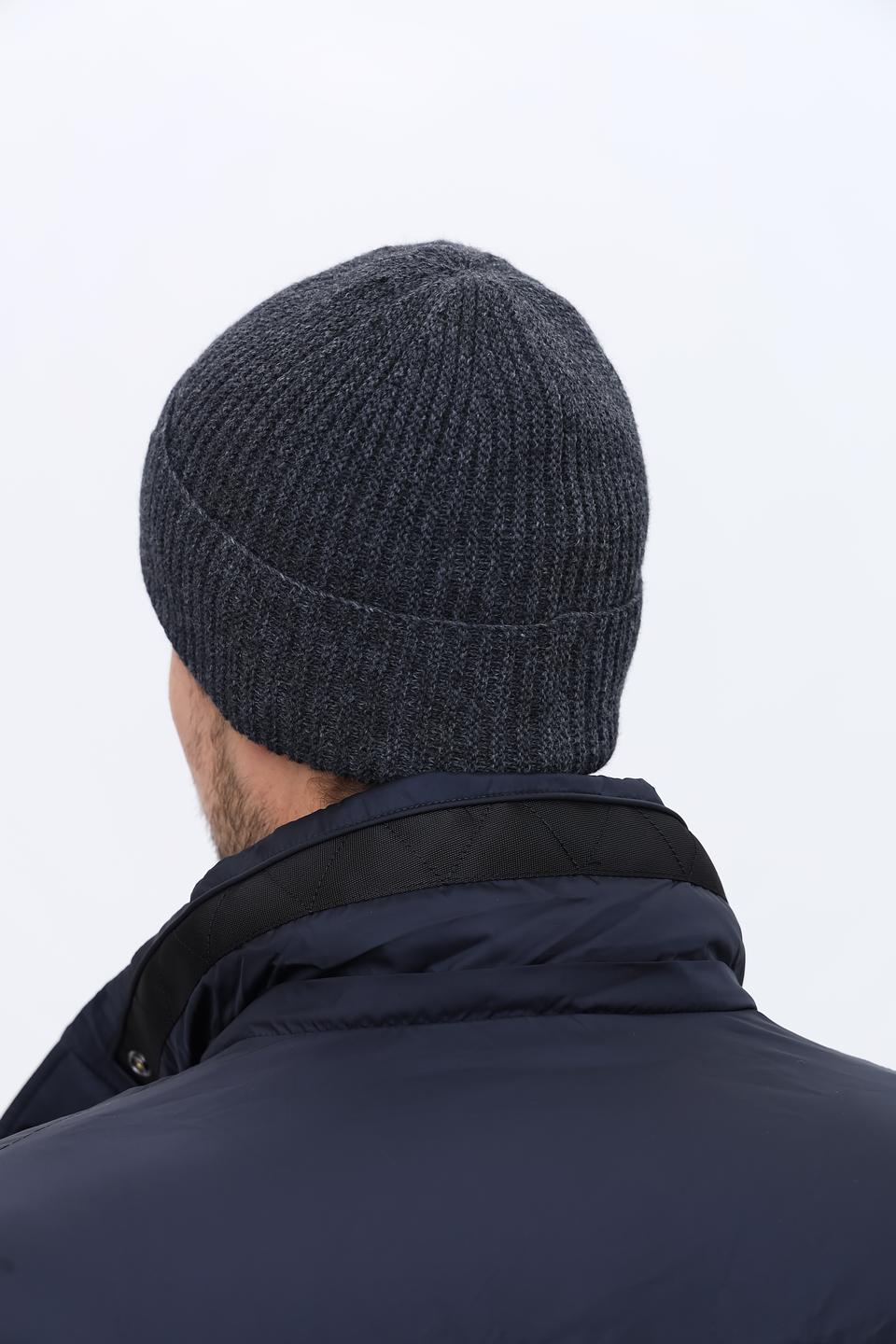 Шапка Marhatter мужская серая