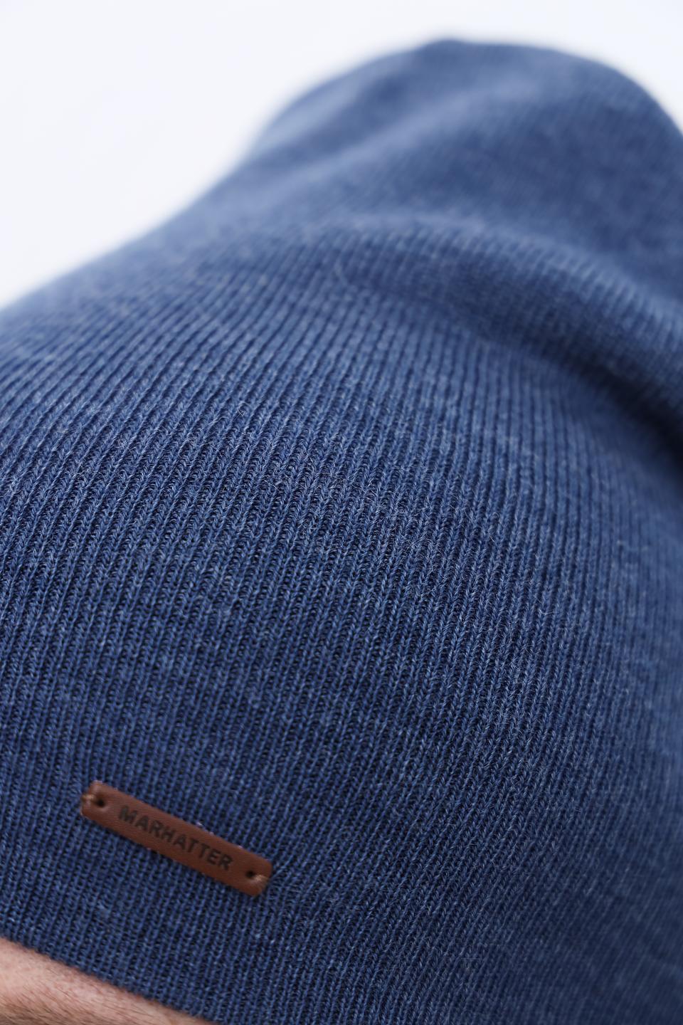 Шапка Marhatter мужская синяя