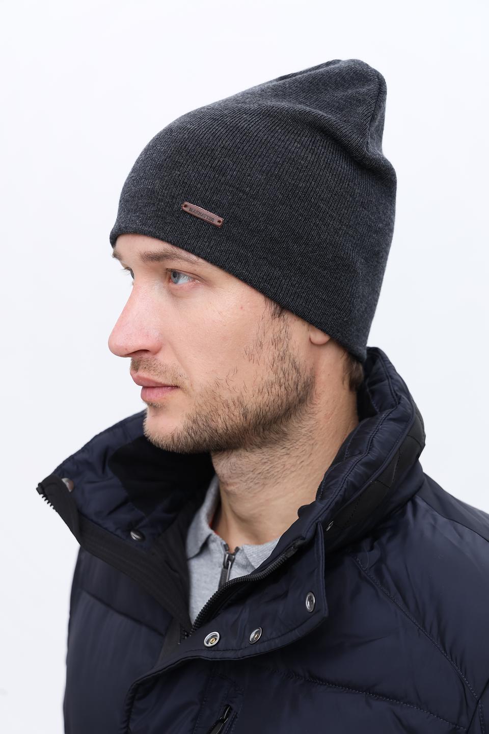 Шапка Marhatter мужская графит