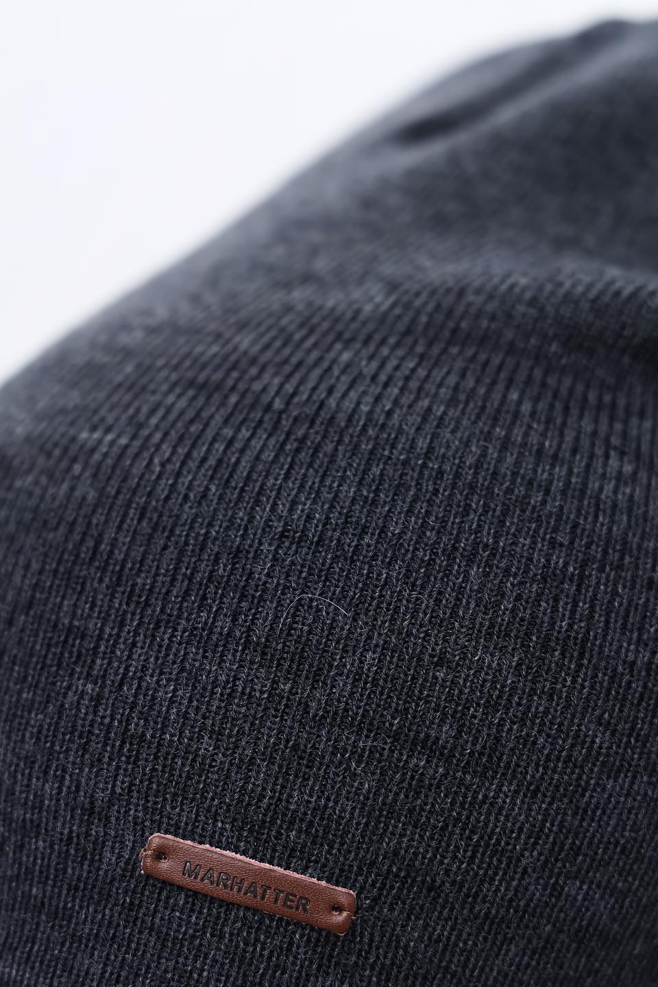 Шапка Marhatter мужская графит