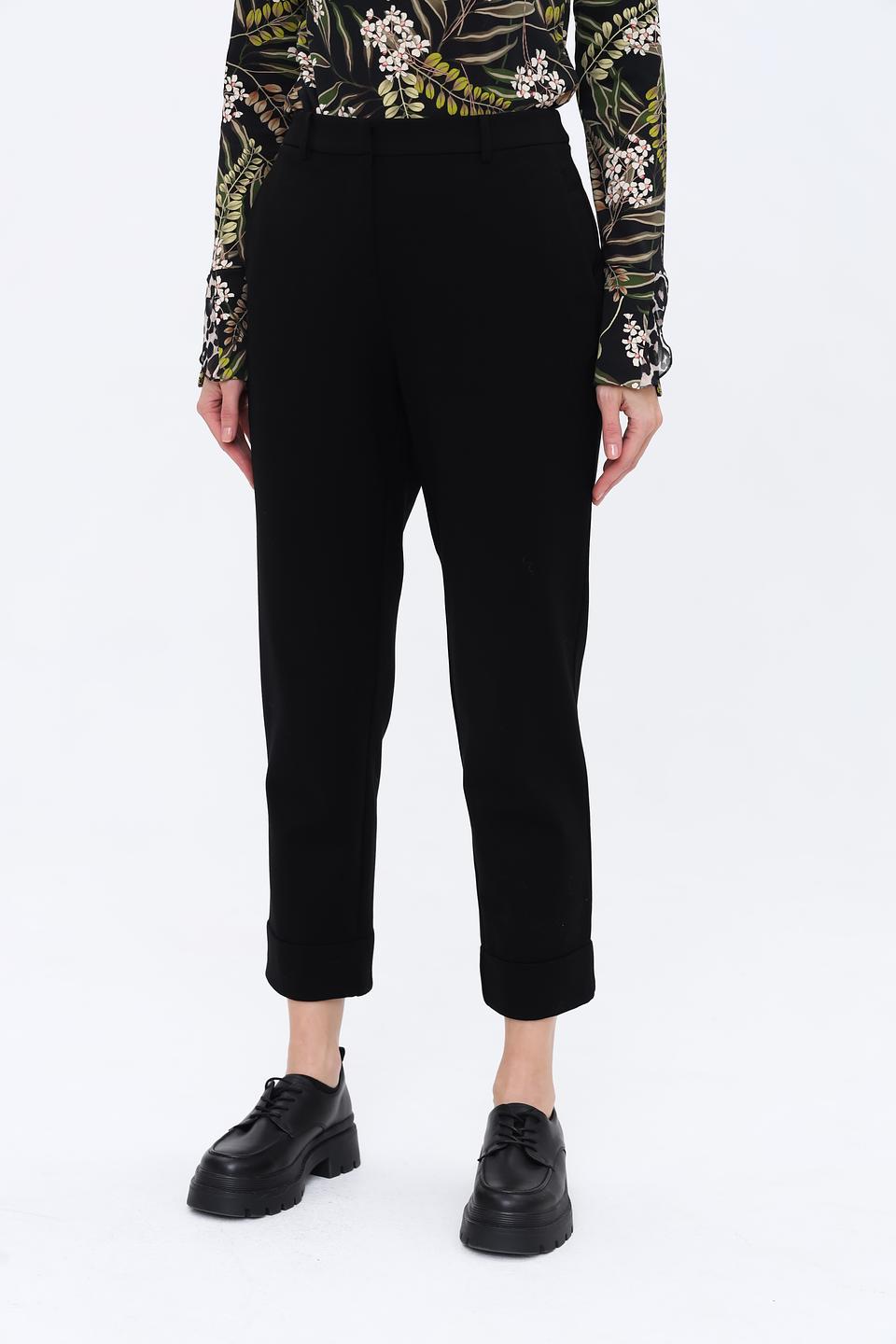 Брюки Catnoir прямые черные